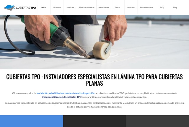 Portada de cubiertas-tpo.es
