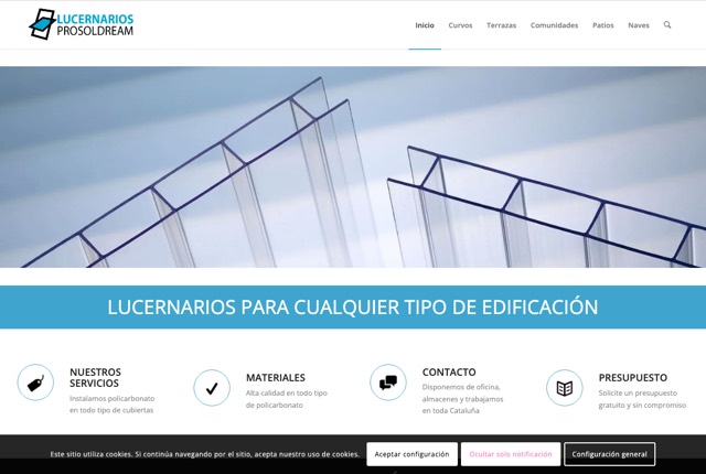 Portada de lucernarios.pro