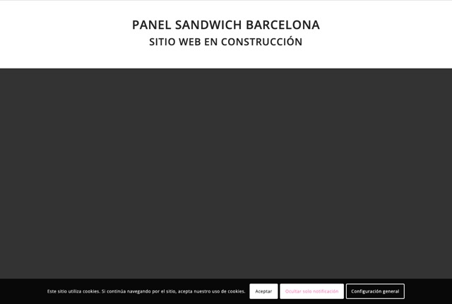 Portada de panelsandwich.pro